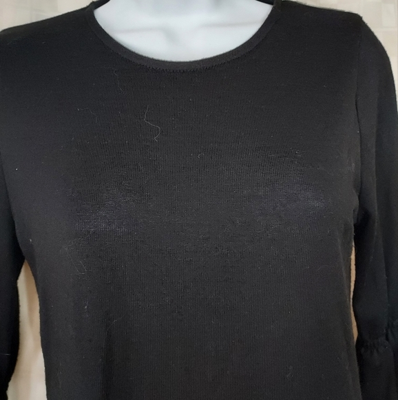 Atmosphere Black Knit Winter Dress. Size 2 - Picture 4 of 8